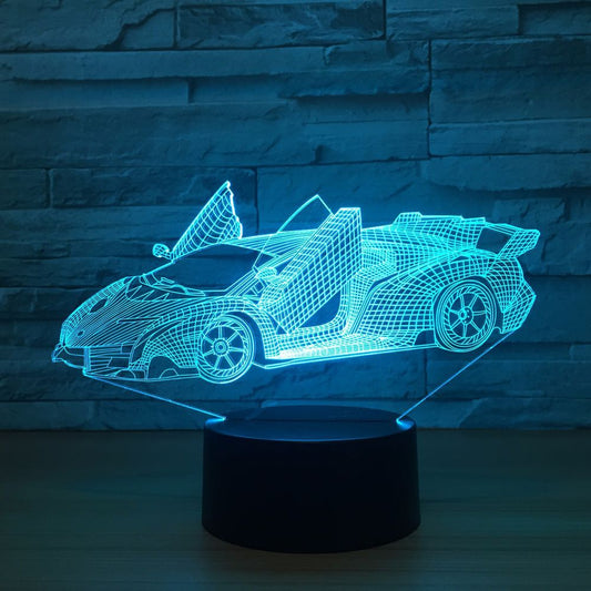 Lamborghini 3D Night Light